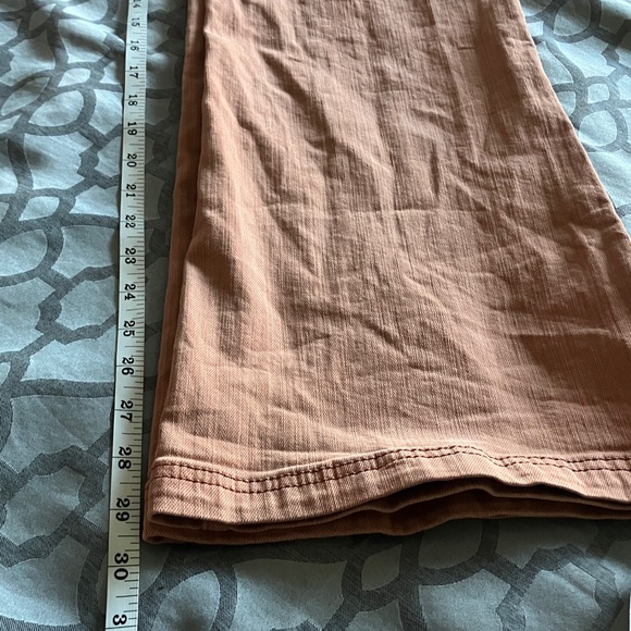 Knox Rose Women's Coral Straight Leg Jeans - Picture 7 of 8